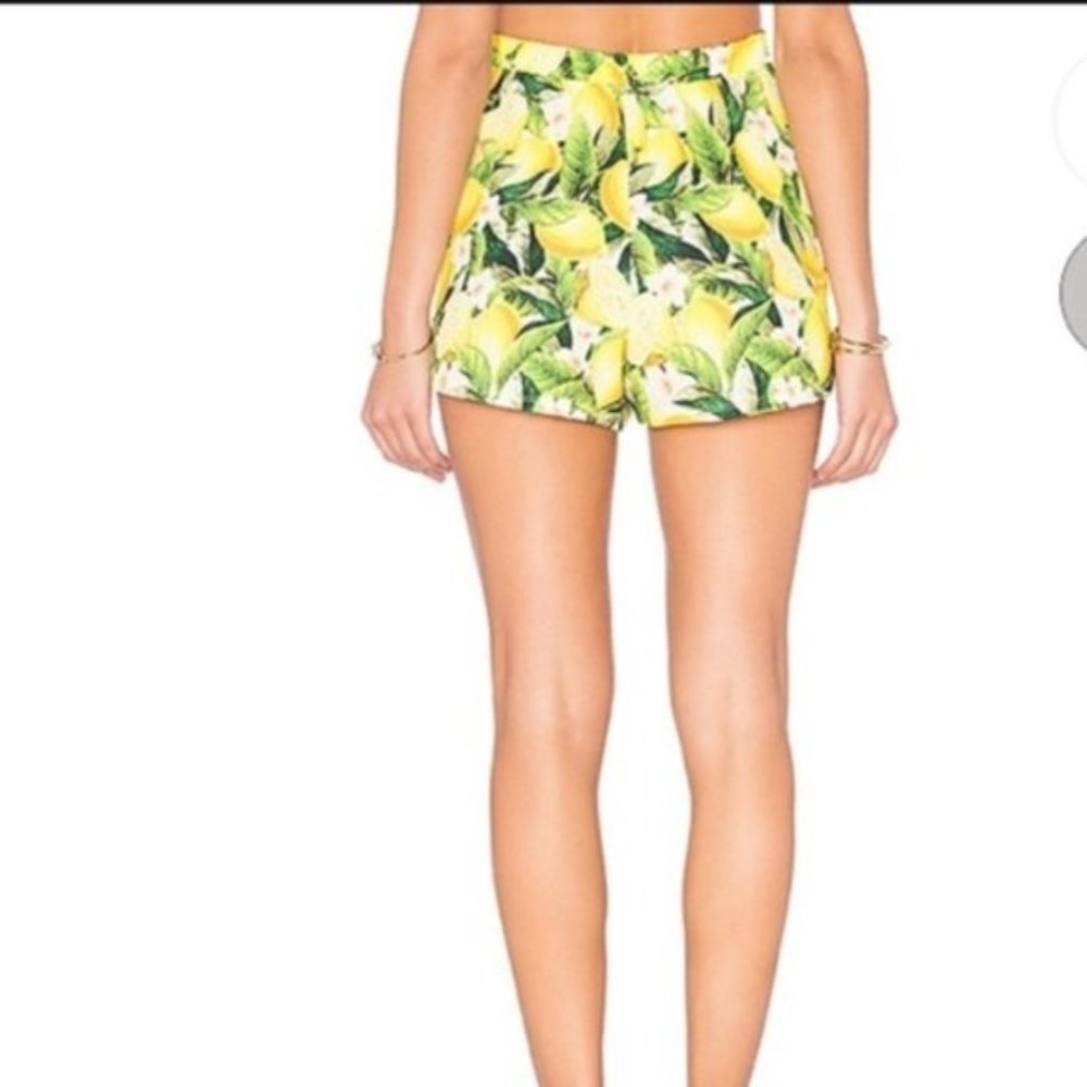 Show Me Your Mumu Martine Lemon Shorts